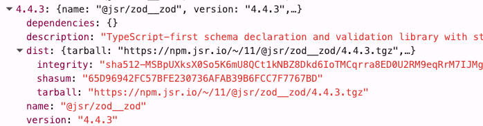 jsr tar url
