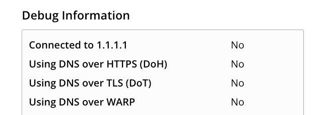 檢查 DNS
